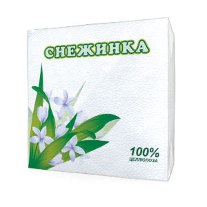 Калуга — Салфетки  «Снежинка» белые оптом.